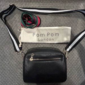 Pom Pom London City Bag w/Two Straps